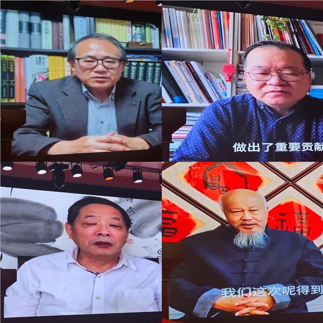 “一带一路甲骨文书法六国联展”在安阳学院隆重举办