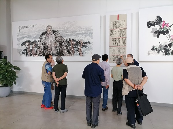 “中国当代书画名家邀请展” 在天鼎218文化金融园艺术馆隆重举行（组图）