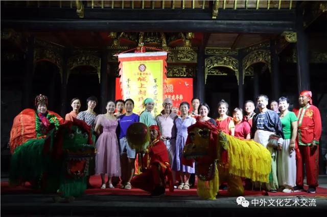 非遗传承：金溪县琅琚镇城上胡家手摇狮——“舞动金溪，戏联中外”文艺晚会开场节目