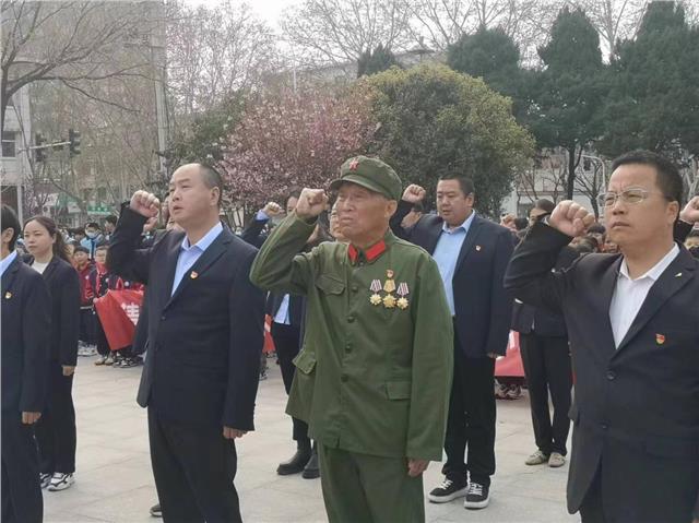 清明祭英烈  薪火永相传——周口市闫庄小学教育集团清明节主题教育活动