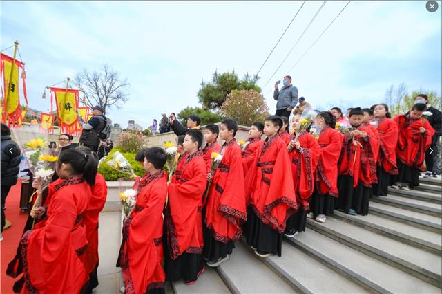  2024年4月4日济南殷陈村鲍山孝园祭祖仪式