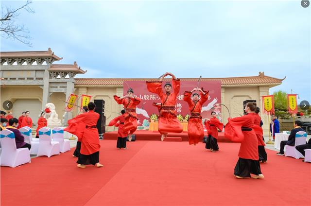  2024年4月4日济南殷陈村鲍山孝园祭祖仪式