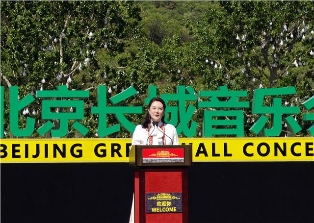 龙宇翔出席2024北京长城音乐会新闻发布会