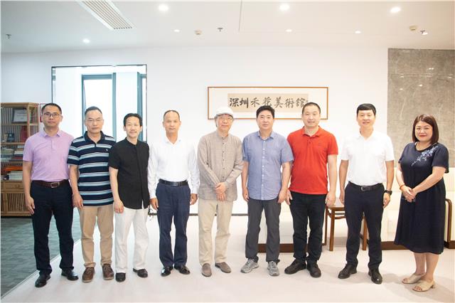 “云山水月”书画课题研究展深圳开讲