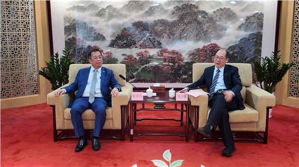 深化马来西亚、东盟与广东省经贸合作，陈国伟偕同代表团访中国国际贸促会