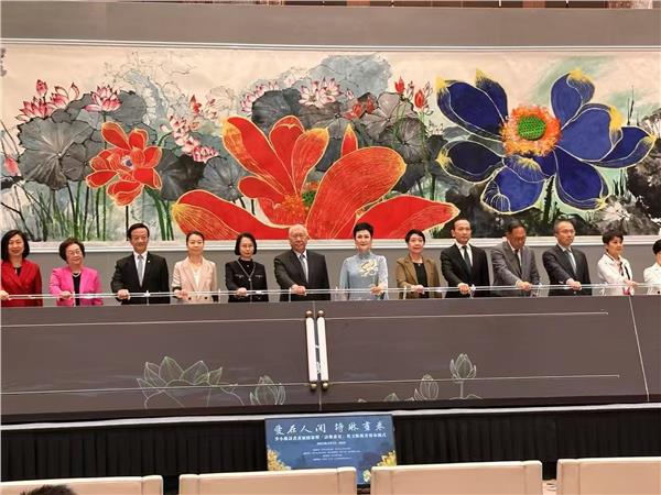 李小琳主席澳门活动盛大启幕，中国国际新闻杂志社副社长、爱国港星张羽希惊艳亮相