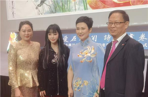 李小琳主席澳门活动盛大启幕，中国国际新闻杂志社副社长、爱国港星张羽希惊艳亮相