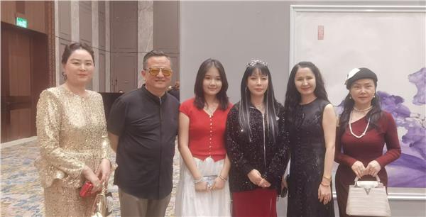 李小琳主席澳门活动盛大启幕，中国国际新闻杂志社副社长、爱国港星张羽希惊艳亮相