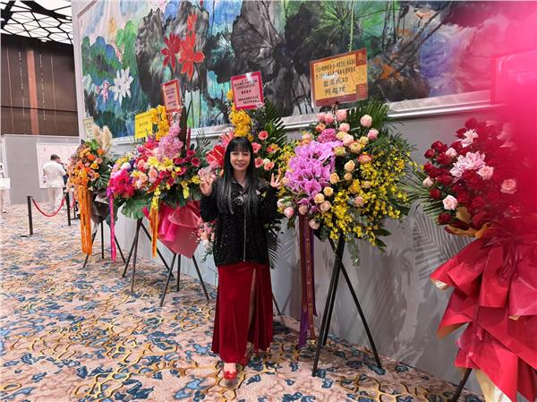 李小琳主席澳门活动盛大启幕，中国国际新闻杂志社副社长、爱国港星张羽希惊艳亮相