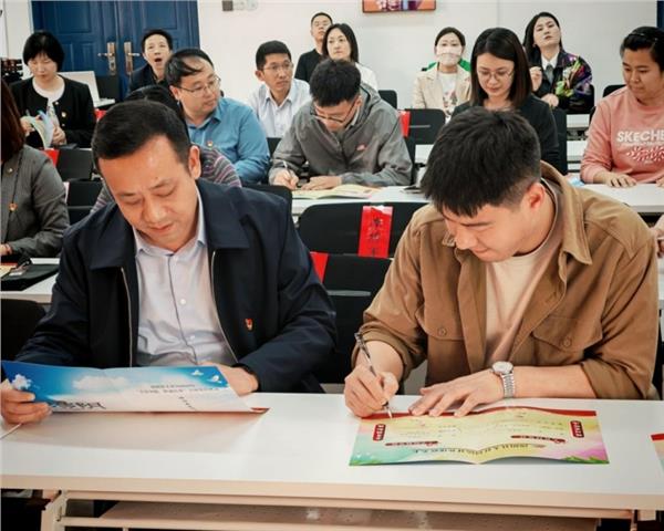 安阳工学院招生与就业指导处与汤阴县人社局举办“青春领航 职通岳乡”结对共建促就业主题活动