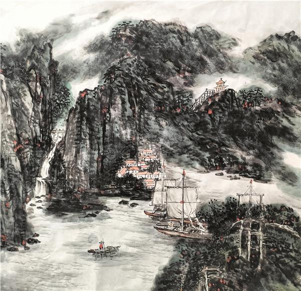 中国国际新闻杂志社书画院智库书画艺术家李其平简介
