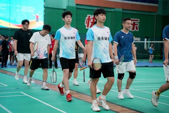 “劳动者杯” 2025中国职工羽毛球 联赛安徽合肥站激情开赛