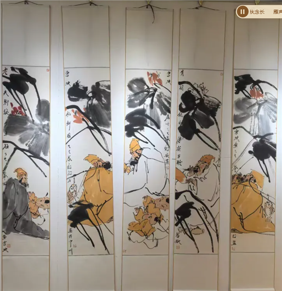 写意苏东坡——王林、孙伟主题书画全国巡展上引起学术界关注