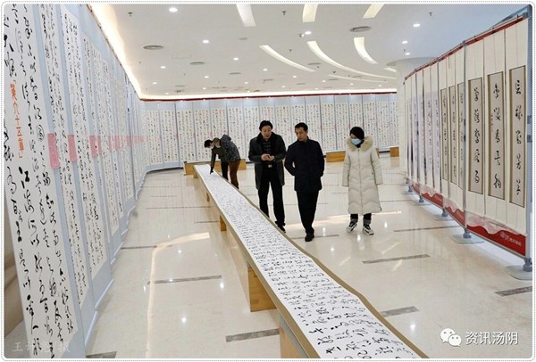 汤阴县举办“以文化人·以艺通心”徐增福书法艺术作品专题展