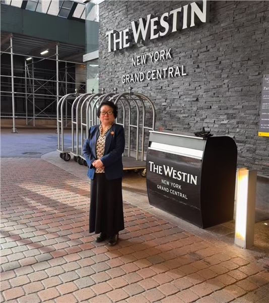 以水为媒，共筑和平：龚巧玉院士在联合国八十周年庆典上发表主旨演讲，阐述水安全与全球合作新路径