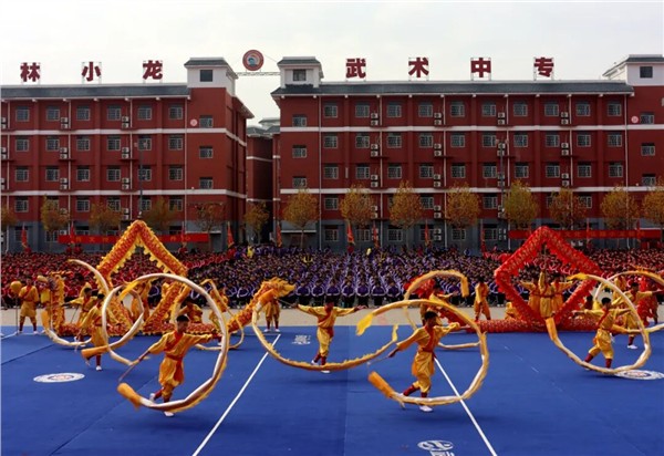 青春似火燃赛场 武韵飞扬展风华——少林小龙武校第77届运动会盛大启幕