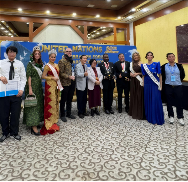 龚巧玉率团亮相联合国80周年庆典 以水为媒传递中国和谐智慧