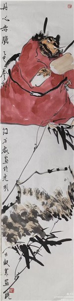 清风正气出钟君——赏画家养林国画竹林钟馗系列