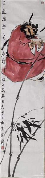 清风正气出钟君——赏画家养林国画竹林钟馗系列