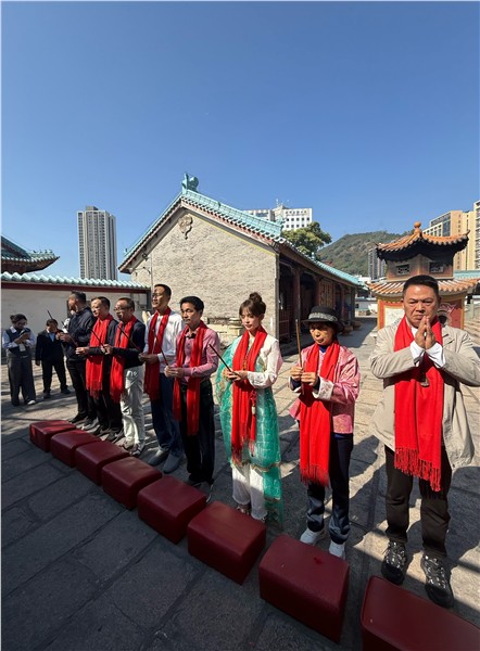 著名爱国港星、中国国际新闻杂志社副社长张羽希受聘妈祖文化推广大使