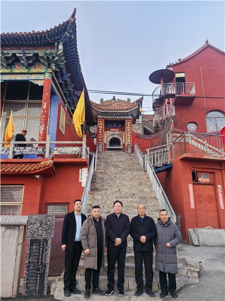 安阳市政协副主席刘鸿民一行赴林州白云山调研古建筑与传统文化保护工作