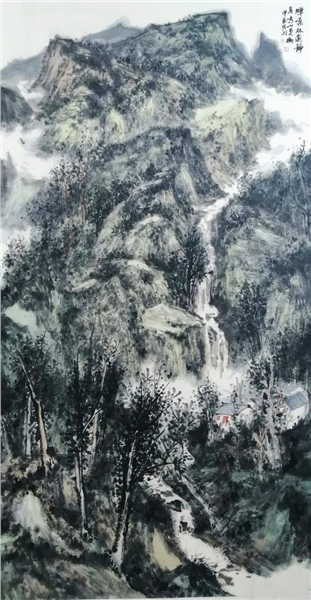 _IBK_图片4.png 水墨与道家哲思的混响:论中国国际新闻杂志社书画传播院智库专家张羽的山水艺术与书画风格