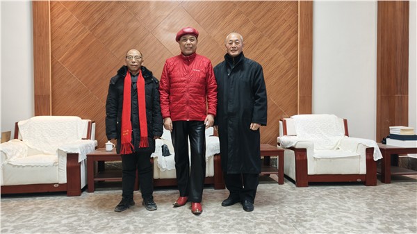 _IBK_5.jpg 中国国际新闻杂志社副社长付庆军接待世界文联主席鹅王章祥福访问河南黄帝内经文化园