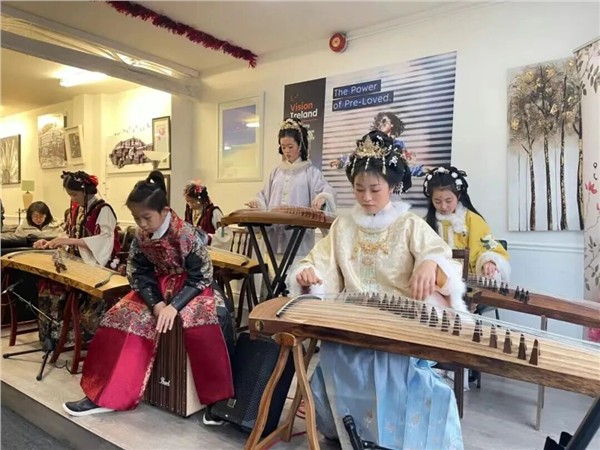 古筝弦动第六届"世界因爱而生"全球春晚  盛世华音醉染都柏林Teeling Whisky之夜