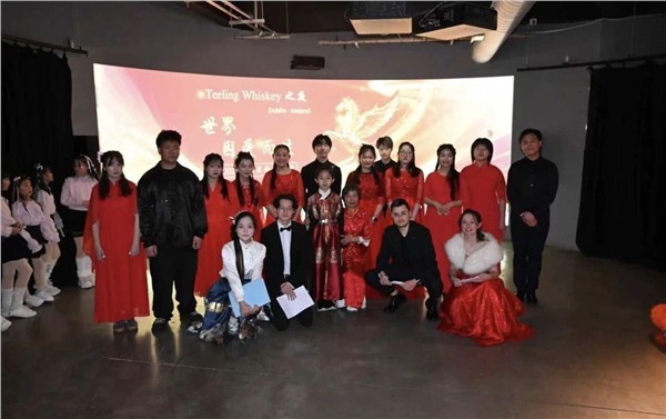 “世界因爱而生”全球春晚主持人安东尼Anton Khiao   乌克兰青年跨越中爱的国际文化交流