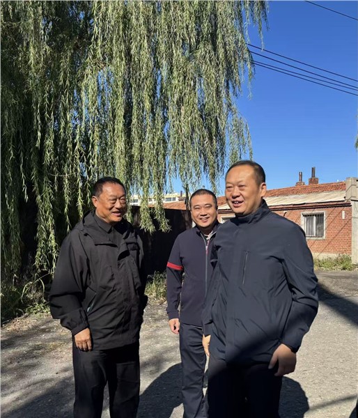_IBK_1.jpg 黑龙江省鸡西市密山市委书记王士强调研督导北大营供热中心今冬供热筹备工作