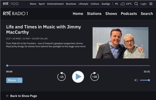 _IBK_8.jpg Jimmy MacCarthy国家音乐厅之夜:从 RTE 报道到《Hot Press》,资深制片人 Brendan Cronin 的至高赞誉