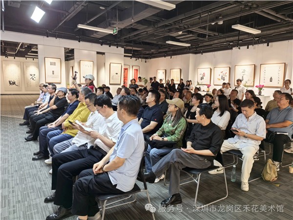 平阳翰墨赴鹏城 晋深文脉启新篇——“禾花逐梦”贾双平书法艺术深圳展开幕